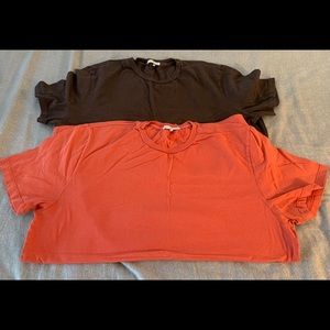 James Perse Crew Neck T Shirts Size 4